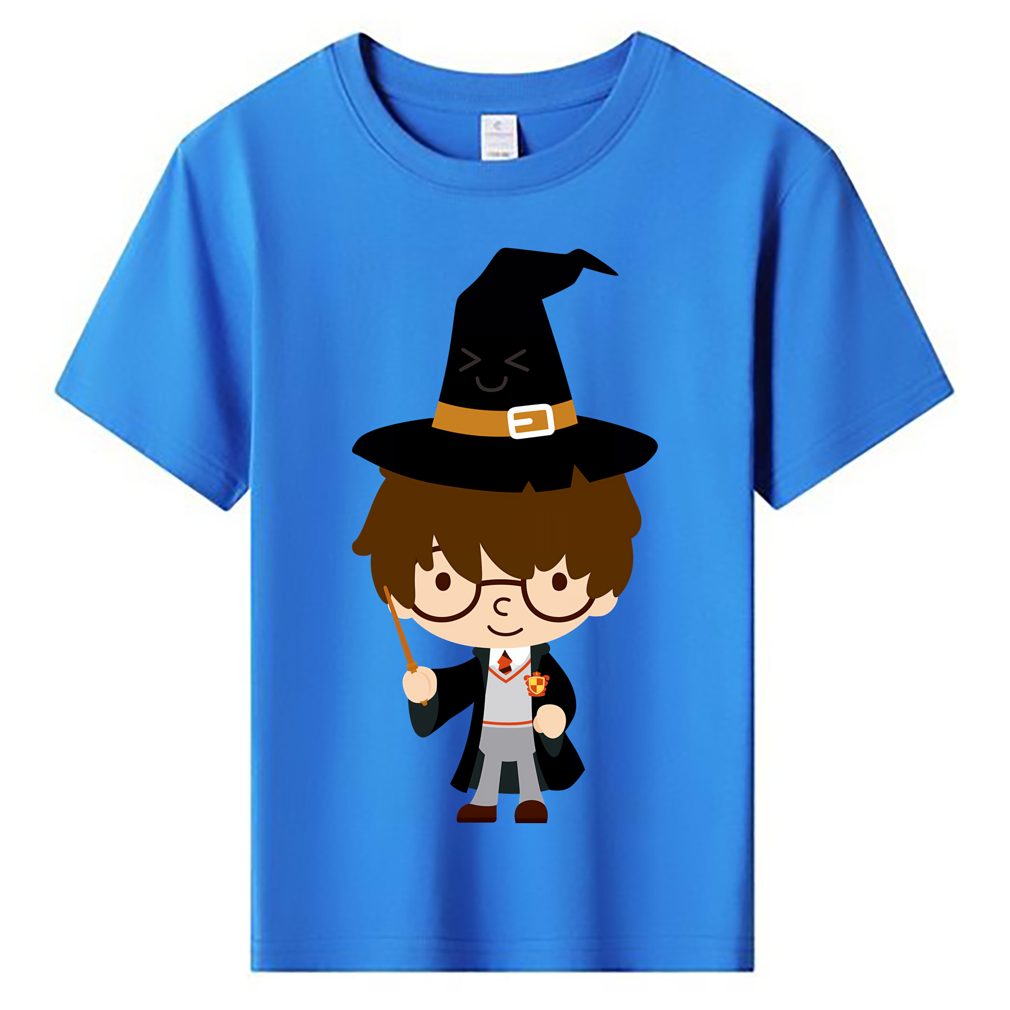 （画像用） Harry Potter ハリー・ポッターシリーズ 綿100％キッズTシャツ（フロントプリント）